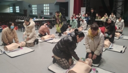 自治区南溪山医院成功举办 美国心脏协会基础生命支持BLS国际认证培训班