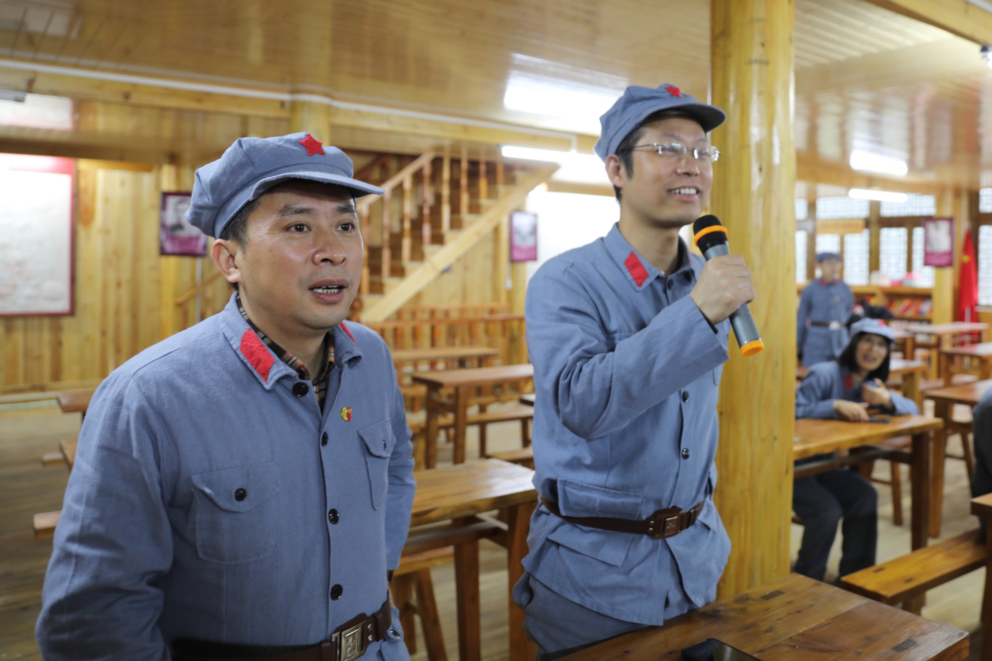 图4党史知识竞赛现场