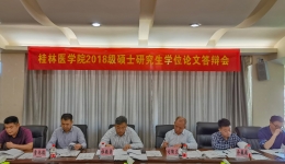 南溪山医院举行2021届硕士研究生学位论文答辩会