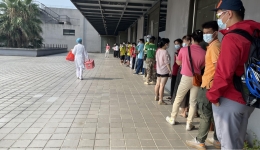 核酸检测内外联动  一心为民全力抗疫