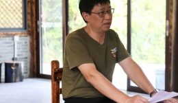 党日活动形式新  义诊下乡造福群众