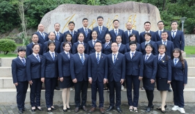 广西壮族自治区南溪山医院检验科集体照