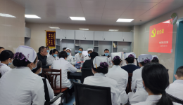 广西自治区南溪山医院党支部开展廉政微党课学习