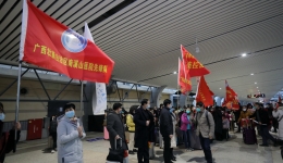 桂林市支援百色田东县隔离区域防控医疗队平安返回桂林