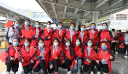 南溪山医院120多名医护人员“出征”上海抗疫