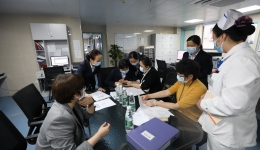 广西中医药大学护理学院到南溪山医院开展护理临床教学调研