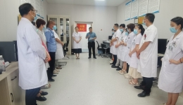 南溪山医院开展消防安全及放射源辐射事故综合应急演练