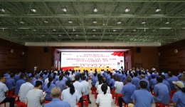 送温暖 办实事 稳经济 助发展 南溪山医院送健康进基层第44站走进灵川高铁经济产业园