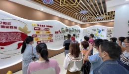 广西老年医学人才培训班到夕阳红养老中心参观交流