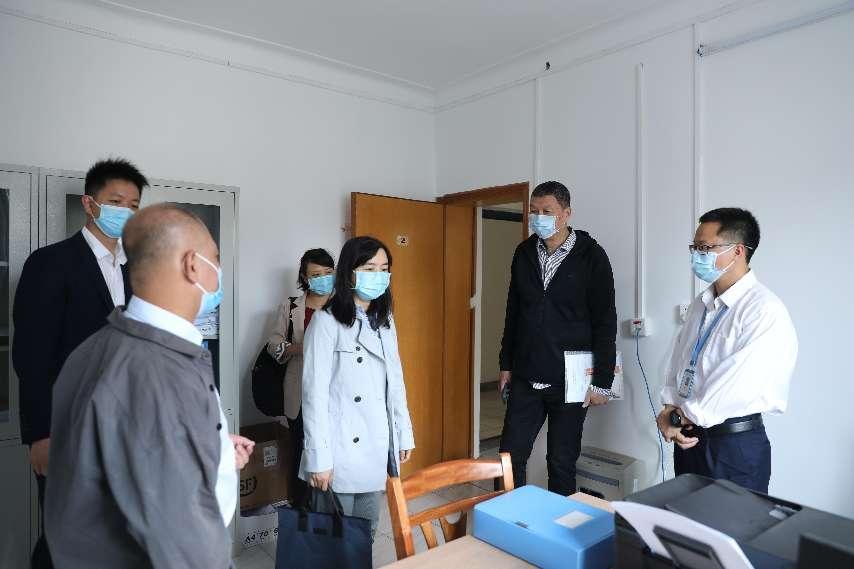 9.专家组到现场进行检查指导。李金戈摄