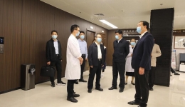 自治区纪委监委驻自治区卫健委纪检监察组  到南溪山医院调研指导