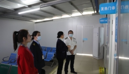 桂林市卫生计生监督所到南溪山医院 督导国家卫生城市复审工作