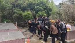 清明扫墓缅怀故人 赓续中越友谊之情