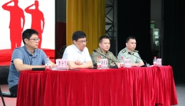 点出使命担当 验出民兵气魄  自治区南溪山医院召开2023年度民兵整组点验大会