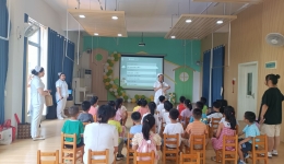 自治区南溪山医院迎“六·一”送健康走进幼儿园