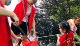 南溪山医院开展保护漓江志愿服务活动