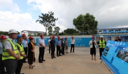 桂林市政协到南溪山医院公共卫生应急救治中心调研