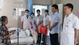 疾病慰问送关怀 浓浓真情暖人心