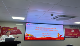 南溪山医院党支部开展廉洁从业主题党日活动