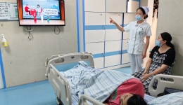 宣教视频进病房 温馨呵护暖人心