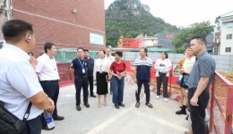 自治区财政厅财政投资评审中心到南溪山医院开展项目现场调研