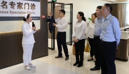 自治区卫生健康宣教中心赴南溪山医院参观交流