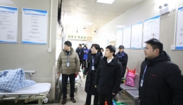 桂林市卫健委副主任刘斌到南溪山医进行节前安全生产检查