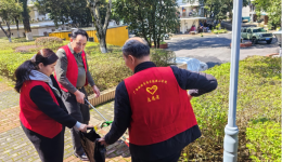 南溪山医院行政后勤第五党支部开展“绿意漓江 共护生态”主题党日行动
