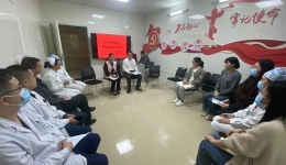 自治区南溪山医院外科第二党支部组织生活会