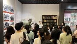 广西师范大学历史文化与旅游学院参观自治区南溪山医院院史馆