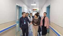 桂林市卫生健康委员会副主任麦浩到自治区南溪山医院安宁疗护中心开展调研