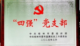 喜讯！自治区南溪山医院急诊重症第一党支部荣获桂林“四强”党支部称号