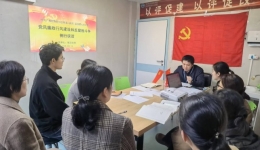 筑牢清廉防线，助力医院高质量发展--南溪山医院医技第七党支部召开组织生活会暨党风廉政专题会议