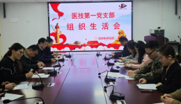 抓安全 保质量促发展——记南溪山医院医技第一党支部组织生活会