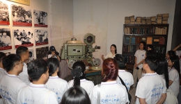 同饮一江水 共筑命运桥——  广西大学中越青年“红色研学之旅”走进南溪山医院