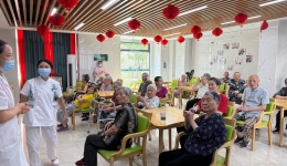 自治区南溪山医院老年医学人才培训班赴夕阳红养老中心参观交流