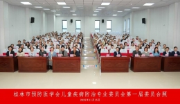 南溪山医院成功举办桂林市预防医学会儿童疾病防治专业委员会成立大会暨2025年桂北地区儿童疾病防治进展学习