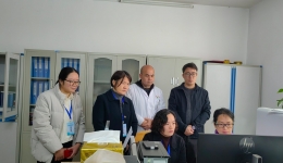 自治区南溪山医院病理科至阳朔县、平乐县进行技术诊断指导