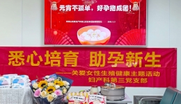 情暖元宵，好孕相伴——广西壮族自治区南溪山医院妇产科第三党支部举办元宵节医患联谊活动